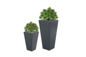 Zestaw 2 Geometrycznych Donic Monumo Slim Line S & M  antracyt z wewnętrzną półką