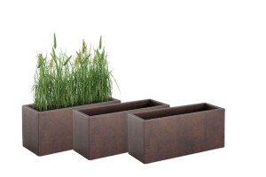 Zestaw 3 Podłużnych Donic Monumo Long Slim corten effect pełna pojemność 