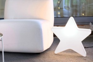 Gwiazda Podświetlana LED Monumo do domu i ogrodu barwa zimna 48 cm
