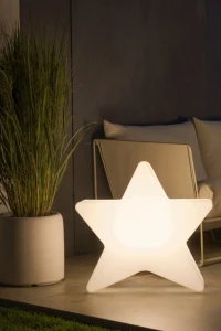 Podświetlana Gwiazda LED ozdoba świąteczna Monumo barwa ciepła 70 cm