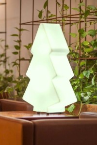 Choinka podświetlana LED świąteczna S Monumo żarówka RGB 60 cm