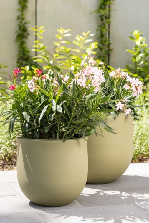 Zestaw donic ogrodowych 40 i 50 cm oliwkowe – 2 szt. | Primo | Monumo