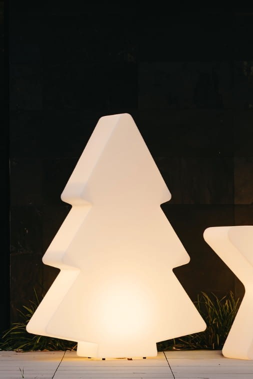 Choinka podświetlana LED świąteczna L Monumo barwa ciepła 140 cm