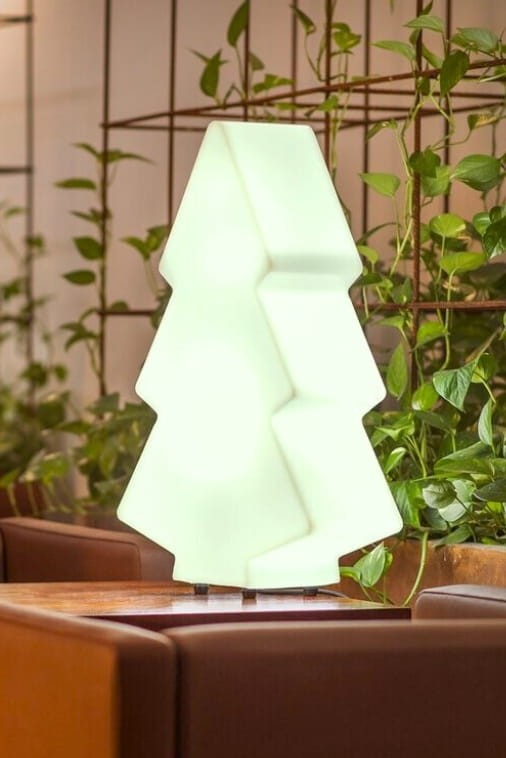 Choinka podświetlana LED świąteczna S Monumo żarówka RGB 60 cm