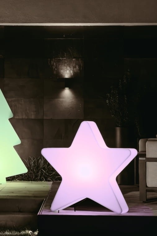 Podświetlana Gwiazda LED 80 cm ozdoba świąteczna Monumo RGB + pilot