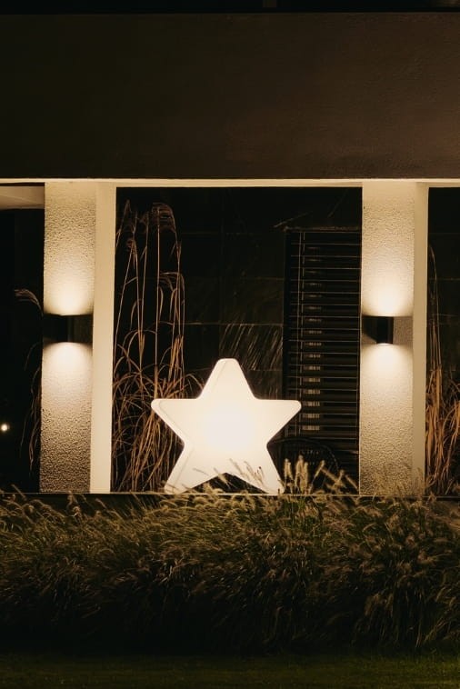 Podświetlana Gwiazda LED 60 cm ozdoba świąteczna Monumo barwa ciepła