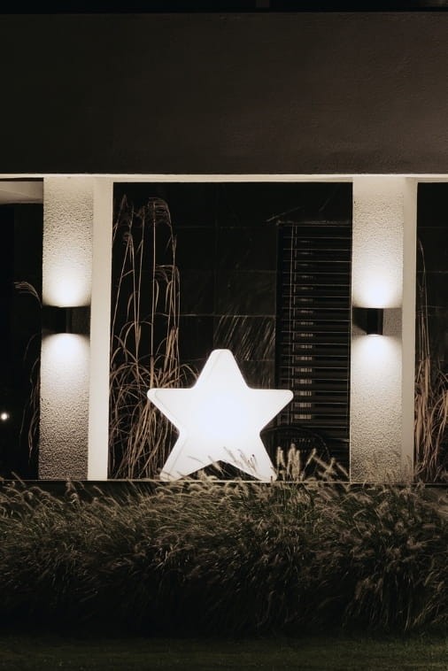 Podświetlana Gwiazda LED 60 cm ozdoba świąteczna Monumo barwa neutralna