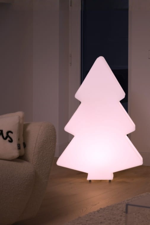 Choinka podświetlana LED świąteczna M Monumo żarówka RGB 100 cm