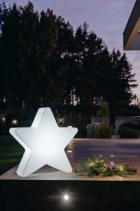 Gwiazda Podświetlana LED Monumo świąteczna barwa neutralna 48 cm