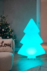 Choinka LED 100 cm MONUMO | Podświetlana | Do Wnętrz i Ogrodu | RGB + Pilot | Mrozoodporna Dekoracja Świąteczna