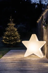 Gwiazda świecąca LED XL 100 cm dekoracja Monumo barwa ciepła