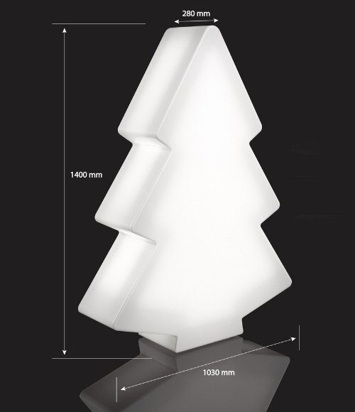 Gwiazda świąteczna LED 110 cm