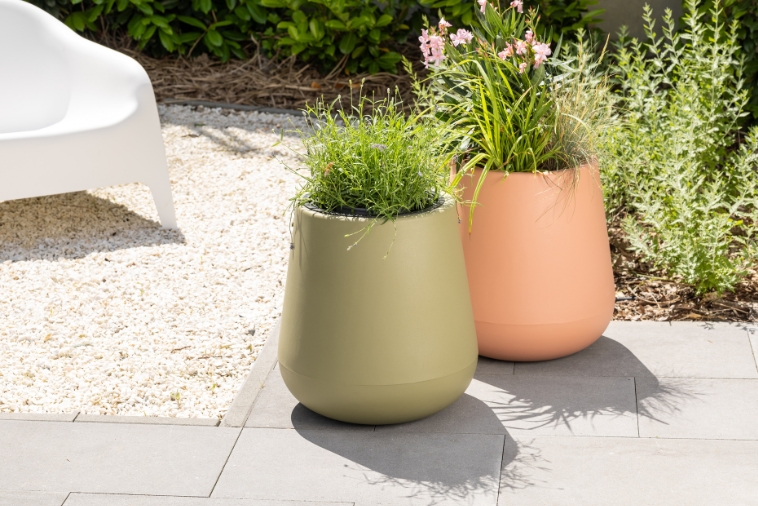 Duża okrągła donica Monumo Lago