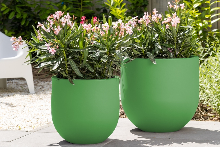 Klasyczna Okrągła Donica do biura Monumo Primo