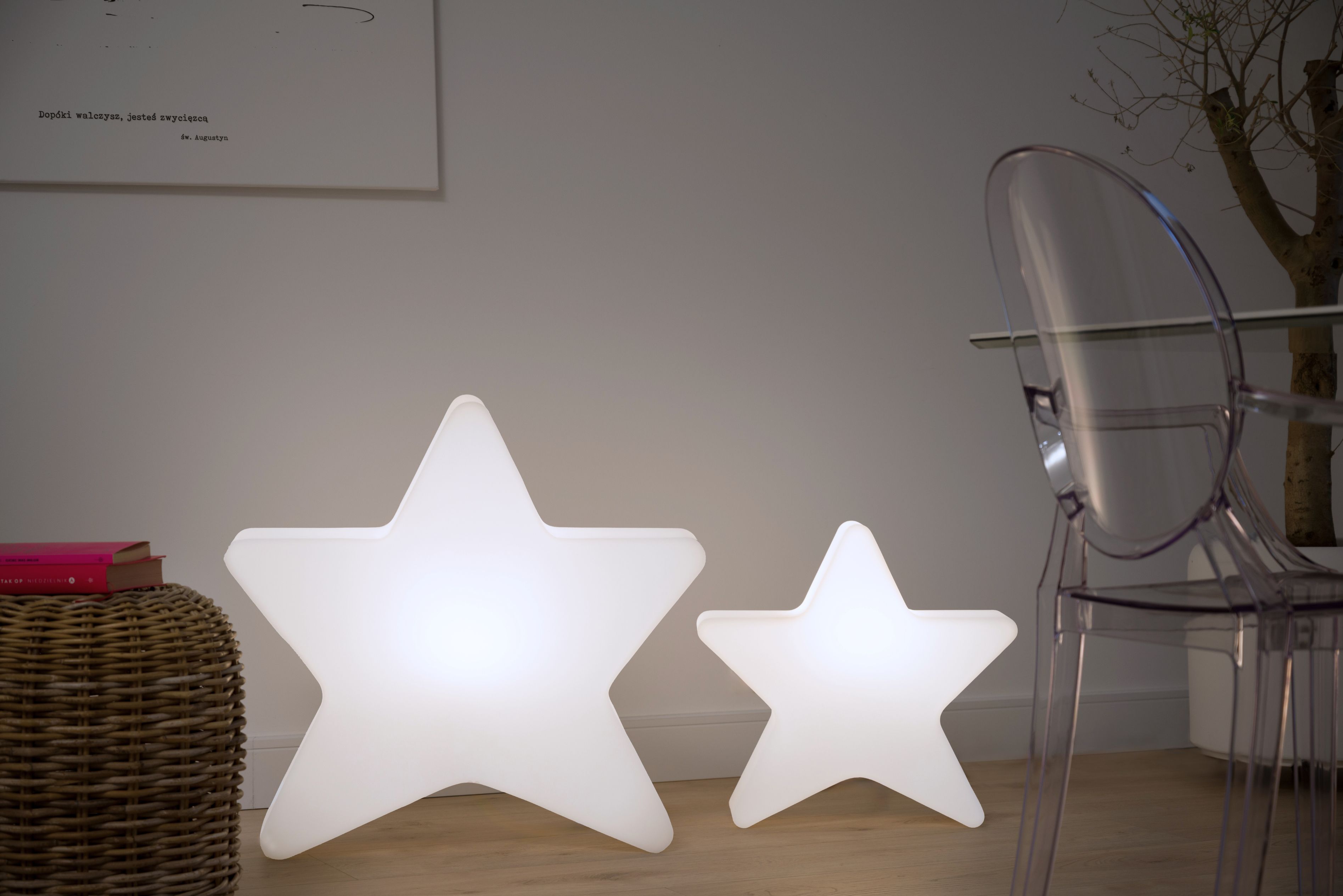 Dekoracje bożonarodzeniowe Gwiazdy LED Monumo barwa zimna