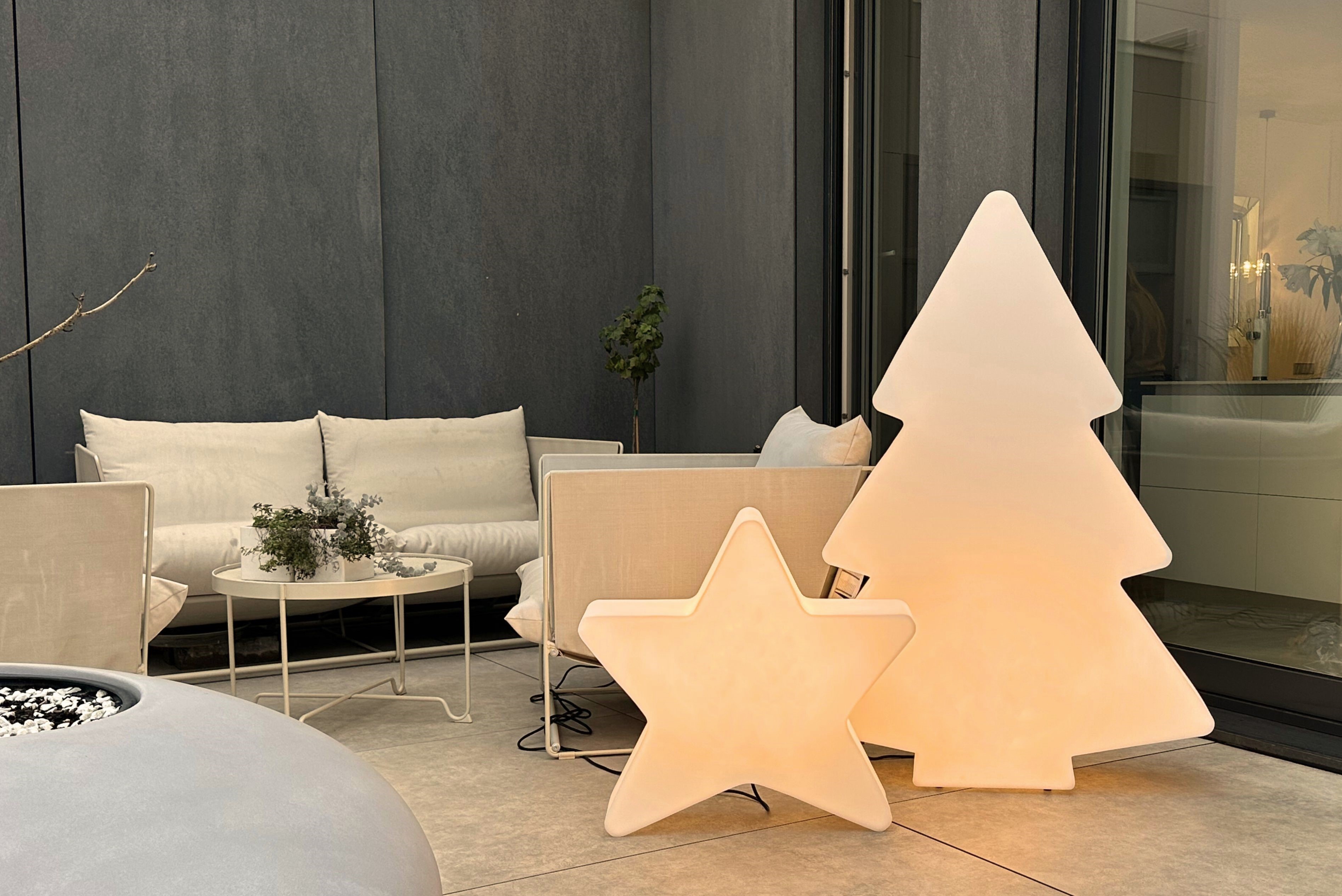 Podświetlana ozdoba świąteczna Choinka L Gwiazda Monumo 70 r