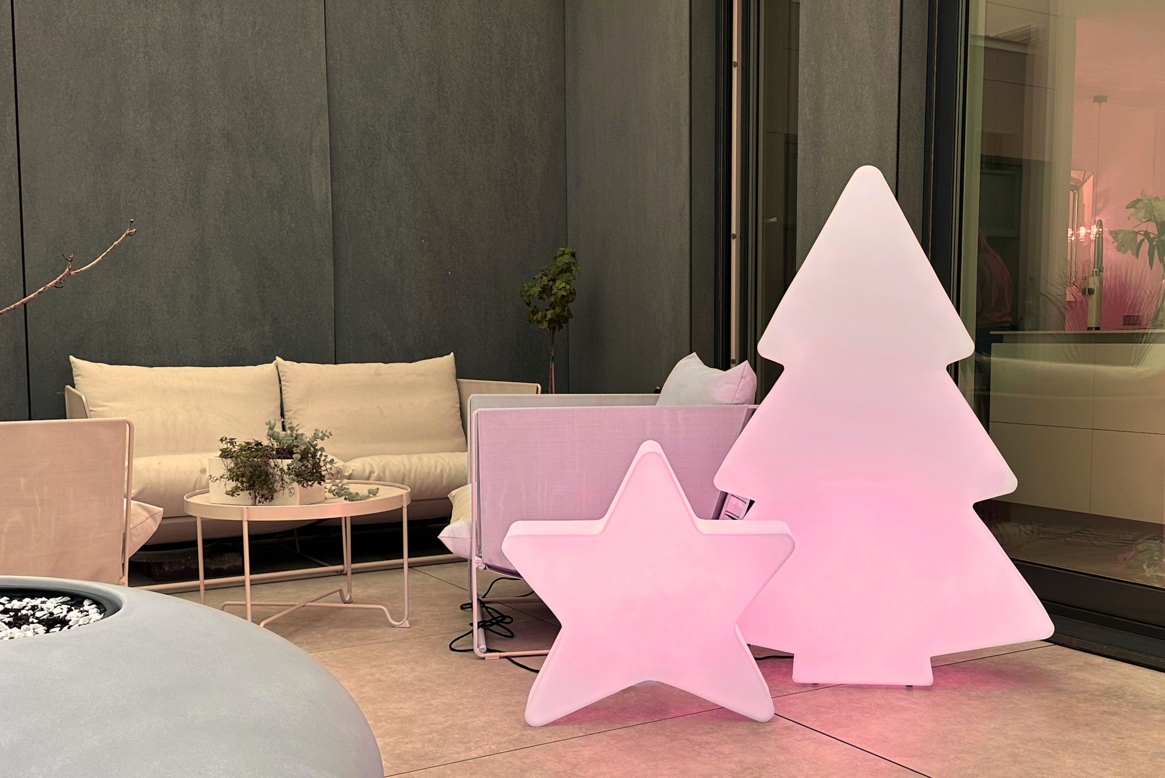 Podświetlana ozdoba świąteczna Choinka L Gwiazda Monumo 70 r