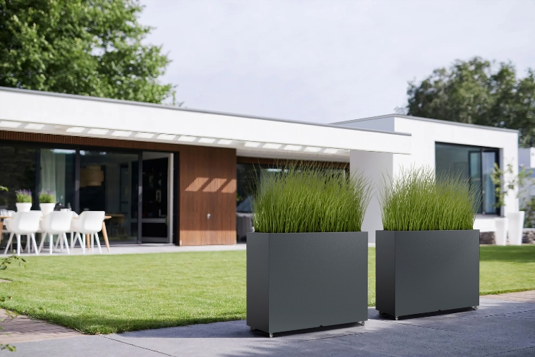 Podłużna prostokątna Donica Monumo Longerino