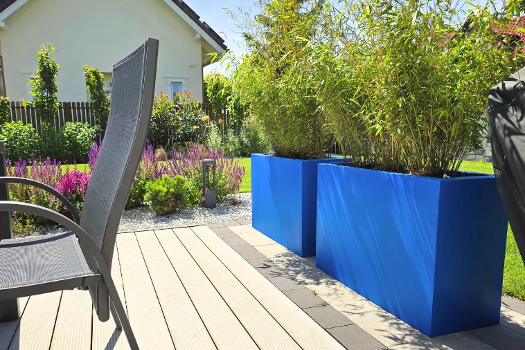 Prostokątna wysoka donica Monumo Lungo Grande