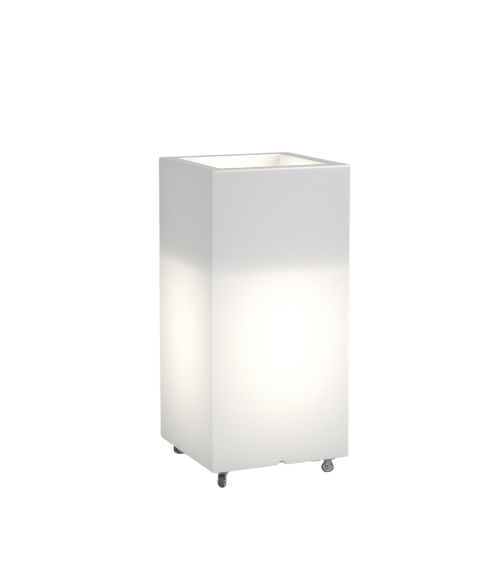 Wysoka donica podświetlana Monumo Tower Pot Light