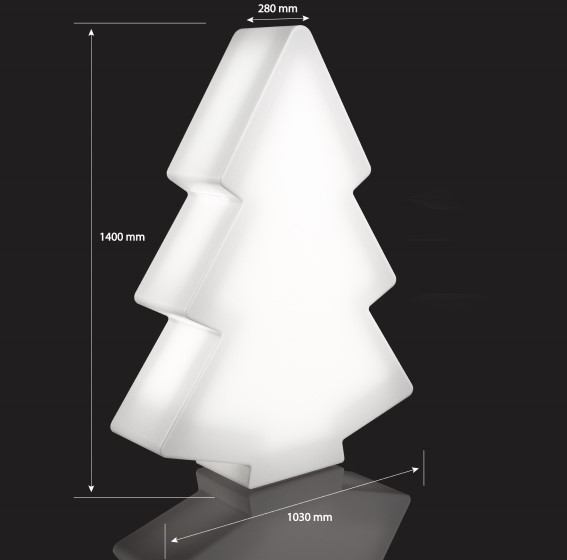 Duża choinka 140 cm wymiary