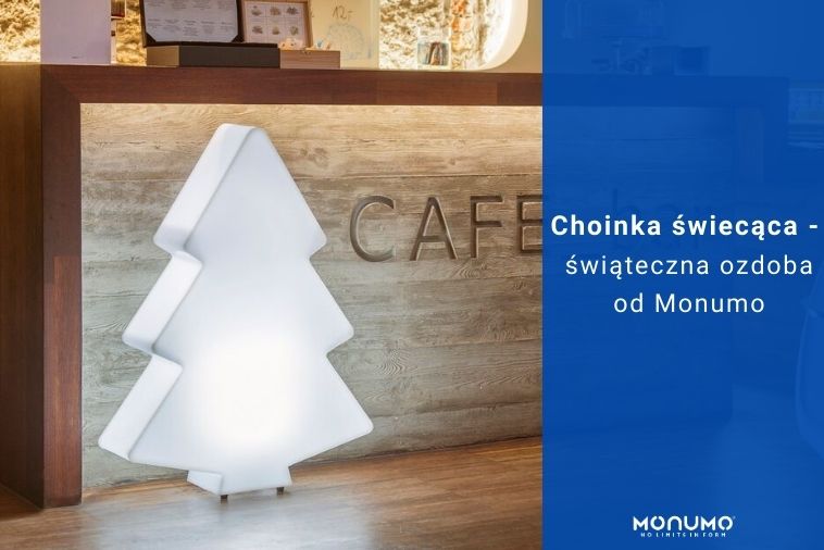 Choinka świecąca - świąteczna ozdoba od Monumo