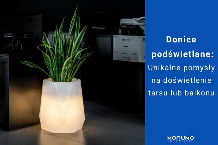 Donice podświetlane: Unikalne pomysły na doświetlenie tarsu lub balkonu